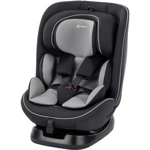 Safety 1st Alena i-Safe, Seggiolino Auto Neonato Evolutivo, 0-12 anni, 40-150 cm, Seggiolino Auto 0-36 kg, Installazione con Cintura, Riduttore Neonato, 11 Poggiatesta & 6 Reclinazioni, Leggero, Nero
