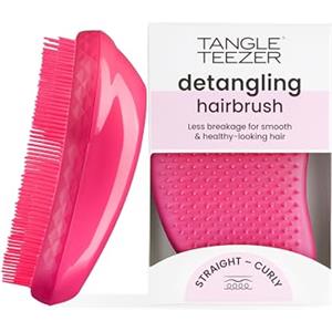 Tangle Teezer Original Detangling Hairbrush - Spazzola districante per capelli bagnati e asciutti - Doppie setole per rimuovere nodi e ridurre la rottura dei capelli - Bollicine Rosa
