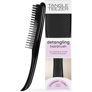 Tangle Teezer Ultimate Detangler - Districa i capelli bagnati e asciutti - Anti-rottura e scioglinodi. Design con setole a doppio livello - Spazzola adatta a tutti i tipi di capelli - Nero Liquirizia