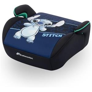 Bebeconfort Disney Manga i-Safe, Alzatina Auto Bimbi 6-12 Anni, 128-150 cm, Rialzo Auto Bambini, Seggiolino Auto Stitch, Leggero, Installazione Facile, Imbottito, Tessuti Morbidi, Authentic Stitch