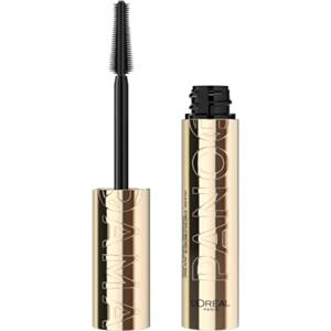 L'Oreal Paris L'Oréal Paris Mascara Volumizzante, Ciglia a Ventaglio, Sguardo più Ampio, Adatto a Occhi Sensibili, Arricchito con 5% Stretchflex Complex, Senza Grumi, Panorama by Volume Million Lashes, Colore: Nero