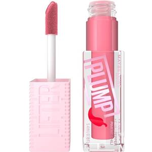 Maybelline New York, Lucidalabbra Rimpolpante, Arricchito Con Peperoncino e Maxi-Lip, Lifter Plump, Tonalità: 001 Blush Blaze