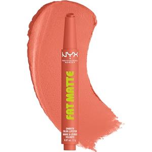 NYX Professional Makeup Fat Matte Smooth Color Lipstick , Rossetto Cremoso, Colore Intenso e Comfort Assoluto, Con Olio di Lampone e Polvere di Tapioca, Shade: Cashmere Cuttie, 2gr
