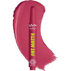 NYX Professional Makeup Fat Matte Smooth Color Lipstick , Rossetto Cremoso, Colore Intenso e Comfort Assoluto, Con Olio di Lampone e Polvere di Tapioca, Shade: Blush Blanket, 2 gr