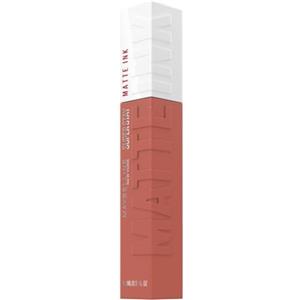 Maybelline New York Rossetto Matte SuperStay Matte Ink, Tinta Labbra a Lunga Tenuta, Colore Intenso e Vibrante, No Transfer, Seductress (65), 5 ml