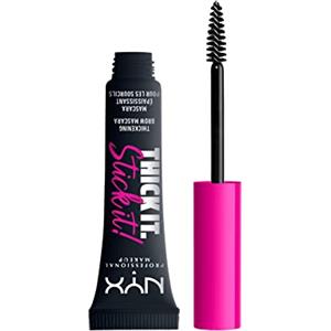 NYX Professional Makeup Thick It. Stick It! Mascara per Sopracciglia, Colora e Infoltisce per 16H di Durata, Black