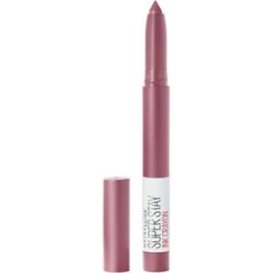 Maybelline Rossetto Matita SuperStay Ink Crayon, Colore Matte a Lunga Tenuta, Stay Exceptional (25),