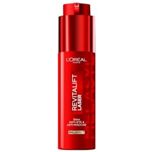 L'Oreal Paris L'Oréal Paris Siero in Crema Anti Età Tripla Azione su Rughe, Macchie e Luminosità, Con Vitamina C, Niacinamide e Melasyl, Revitalift Laser Melasyl, 50ml