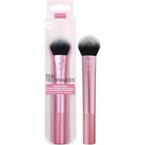 Real Techniques Pennello da trucco per guance, per arrossire, evidenziatore o polvere sciolta, setole morbide, applicazione precisa, 1 conteggio