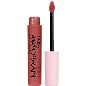 NYX Professional Makeup Lip Lingerie XXL, Rossetto liquido Matte a lunga tenuta, Formula vegana, Warm Up