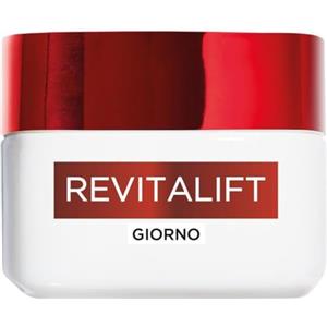 L'Oreal Paris L'Oréal Paris Crema Viso Giorno Revitalift, Per Tutti i Tipi di Pelle, Azione Rassodante, Pelle Rimpolpata e Idratata, Arricchita con Elasti-Peptidi e Pro-Retinolo, 50 ml
