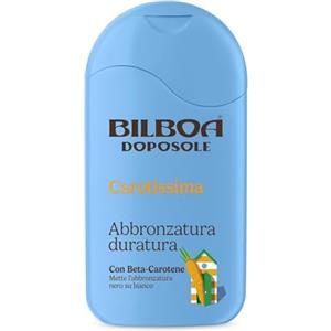 Bilboa, Carotissima, Crema Doposole Corpo, con Betacarotene, Mantiene Abbronzatura più a Lungo, Idratazione fino a 48h, 200 ml