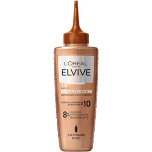 L'Oreal Paris L'Oréal Paris Elvive Siero Cute Anti-Caduta, Per Capelli Tendenti alla Rottura, Rinforza i Capelli Esistenti e Ne Stimola la Crescita, Con Complesso Fortificante Aminexil-R, Growth Booster, 102 ml