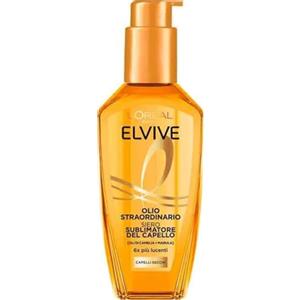 L'Oreal Paris L'Oréal Elvive Trattamento, Per Capelli Normali o Secchi, Protegge da Aggressioni e Nutre la Fibra, Per Capelli Morbidi e Leggeri, Con Oli Preziosi di Marula e Camelia, Olio Straordinario, 100 ml