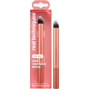 Real Techniques Spot Concealer Brush, Precision Makeup Brush for Targeted Coverage of Blemishes, Redness & Detail Areas, For Liquid & Cream Concealer, UltraPlush Bristles, Cruelty-Free, 1 Count