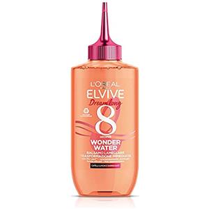 L'Oreal Paris L'Oreal Paris Elvive Balsamo Liquido con Tecnologia Lamellare, Trattamento per Capelli Lunghi e Danneggiati, Capelli Effetto Seta, Wonder Water, 200ml