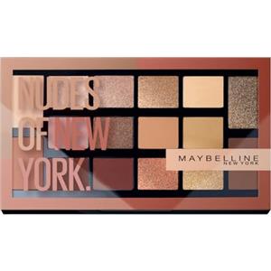 Maybelline New York Palette Ombretti Nudes of New York, Colori Ricchi e Cremosi, 18 g