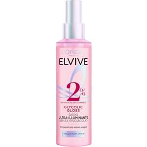 L'Oreal Paris L'Oréal Paris Elvive Glycolic Gloss Siero, Capelli Lucenti e Morbidi Fino a 72H, Effetto Specchio, Arricchito con Acido Glicolico, Senza Siliconi, 150ml