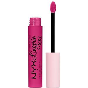 NYX Professional Makeup Lip Lingerie XXL, Rossetto liquido Matte a lunga tenuta, Formula vegana, Pink Hit