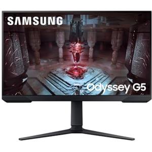 Samsung Monitor Gaming Odyssey G5 (S32CG510EU), Flat, 32'', 2560x1440 (QHD), HDR10, VA, 165Hz, 1ms (MPRT), AMD FreeSync Premium, HDMI, DP