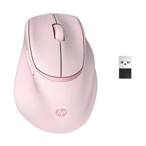 HP Tilt 720M, Mouse Wireless Ergonomico, Bluetooth, Rosa