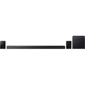 Samsung Soundbar HW-QS750F/ZF Serie QS, 10 Speaker, Wireless, Convertible, Dolby 5.1ch, Audio a 5.1.3 Canali, DTS Virtual:X, Surround Sound Expansion, Q-Simphony,Titan Black, 2025