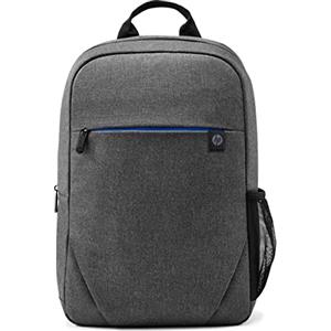 HP Prelude, Zaino per Laptop fino da 15,6", con Cinghie Imbottite Antiscivolo e Cerniera Colorata, 1 Scomparto Principale e 6 Tasche Interne ed Esterne, Realizzato con Materiale Riciclato, Grigio
