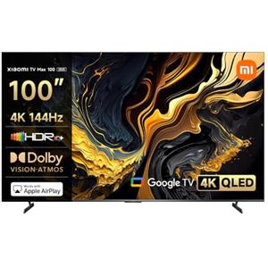 XIAOMI TV MAX 100 2025 Google TV 100 Inch QLED 144Hz Smart TV Dolby Vision