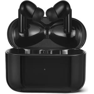 Amazon Basics, Cuffie Wireless Bluetooth 5.4, Intrauricolari con microfono, Auricolari True Wireless, Impermeabili IPX4, Custodia di ricarica, Fino a 28 Ore di Riproduzione, Nero