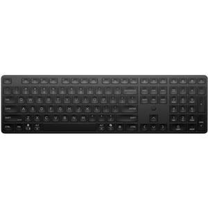 HP 490K Tastiera Wireless Multidispositivo, Connessione Bluetooth e USB, Tasti Silenziosi e Programmabili, 22 Tasti, Tasto Copilot, Compatibile con Windows, macOS, iOS, Android, QWERTY Italiano, Nero