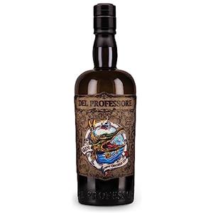 Del Professore - Gin Crocodile Old Tom, 70 cl, a Base di Spezie Esotiche con Note di Pepe Giamaicano e Vaniglia, 45% Vol