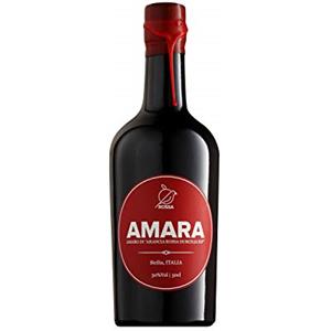 Rossa Amara Amaro - Liquore a Base Di Arancia Rossa di Sicilia - 500 ml