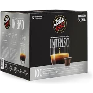 Caffè Vergnano 1882 - Capsule Compatibili Nespresso, Intenso