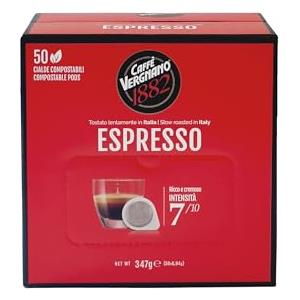 Caffè Vergnano 1882 - Cialde ESE Compostabili, Espresso