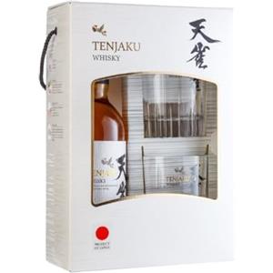TENJAKU Special Pack - Whisky Blended + 2 bicchieri logati