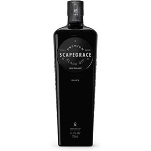 SCAPEGRACE Black 41.6% - Premium Gin - Serie limitata - Naturalmente nero, cambia colore con l'acqua tonica - 700 ml