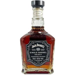 JACKDANIEL'S Jack Daniel's Single Barrel Select 70cl - Whiskey speziato invecchiato in botti di rovere. 45% vol.