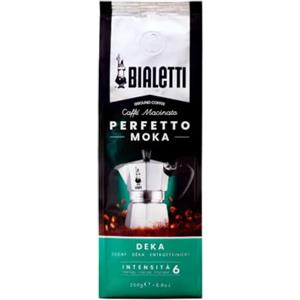 Bialetti Perfetto Moka Caffè Macinato, 1.5 Kg, Decaffeinato - 6 x 250 g