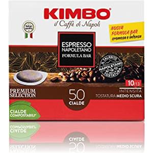 Kimbo 300 Cialde Caffè Compostabili ESE, Espresso Napoletano
