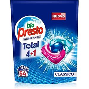 Bio Presto Power Caps Classico Caps lavatrice, 54 lavaggi