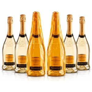 Sant'Orsola - Prosecco D.O.C. Millesimato Extra Dry, da Uva Glera, Gusto Fresco con Note Fruttate, 6x750 ml