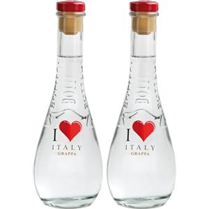Bottega I Love Italy Grappa Giovane 38% - 200ml (Confezione da 2)