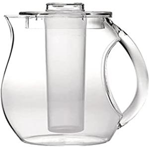 Excelsa on Ice Brocca con Portaghiaccio 2.2 litri, Plastica, Trasparente, 16 x 10 x 28 cm