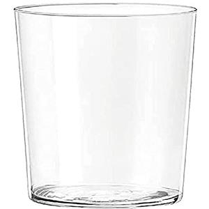 H&H Starc, Set di 6 Bicchieri da Acqua, Vetro Ultrasottile, Trasparente, Capacità 350 ml, Eleganti, Leggeri, dal Design Minimal