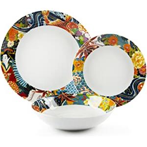 Excelsa Nippon Servizio Piatti 18 Pezzi