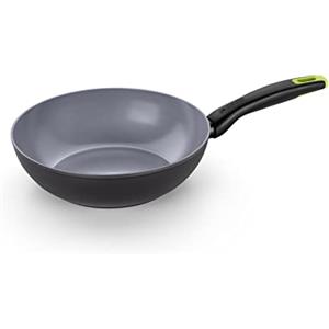 Monix Eco Nature | Wok 28 cm, alluminio forgiato