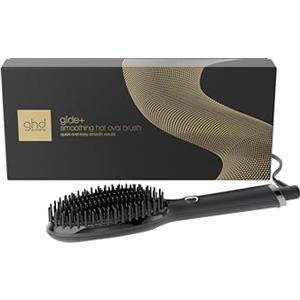 ghd glide+, Spazzola Lisciante per Capelli Professionale Anticrespo, Nero