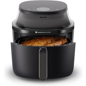 Philips Airfryer 3000 - Friggitrice ad aria 7.2L, Finestrella, 16-in-1