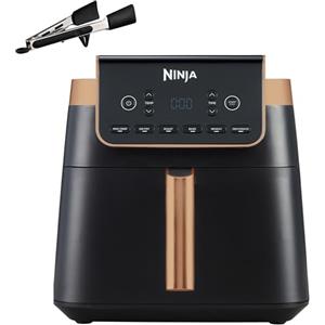 Ninja MAX PRO, Friggitrice ad Aria, Formato Famiglia, Nero/Rame, AF180EUCP