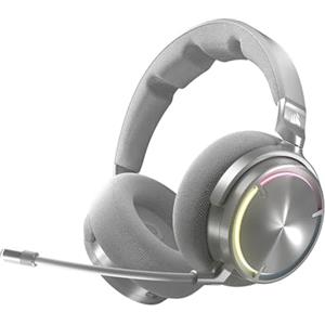 Corsair VIRTUOSO MAX WIRELESS Cuffie da Gioco con Bluetooth - Argento